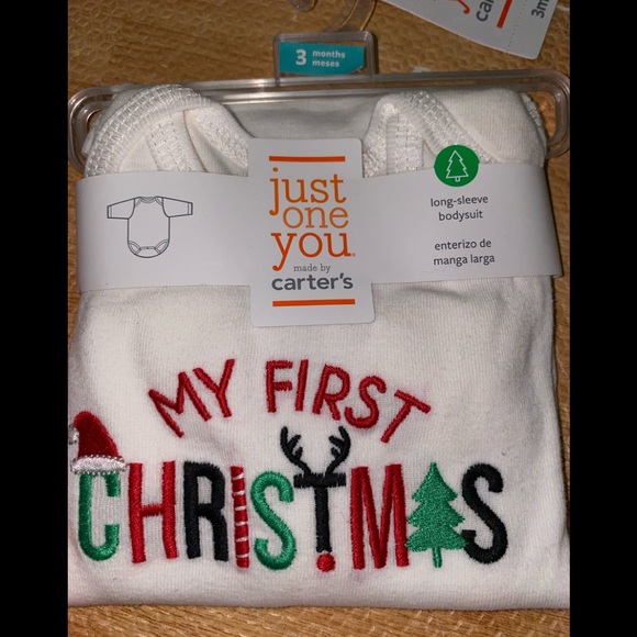 Carter’s Baby Girls Christmas Lot - Picture 4 of 7